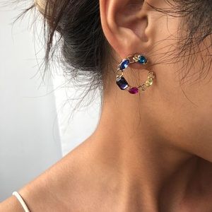 sweet colorful earrings